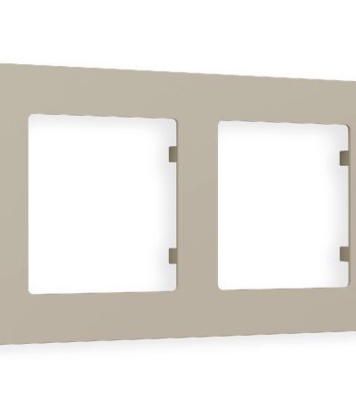 Рамка двухместная Ambrella Volt Techno AF220362