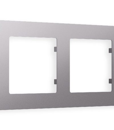 Рамка двухместная Ambrella Volt Techno AF220502