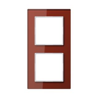 Рамка двухместная Jung AC582GLRT