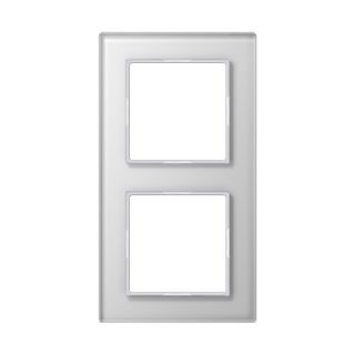 Рамка двухместная Jung AC582GLWW