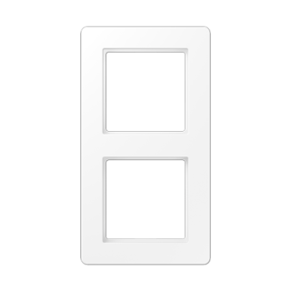 Рамка двухместная Jung AF582BFWWM