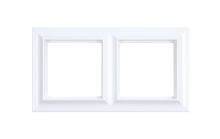 Рамка двухместная Jung EPS482WW