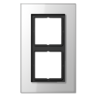 Рамка двухместная Jung LSP982GLWW