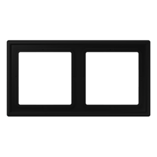 Рамка двухместная Jung LSZ982BFSWM