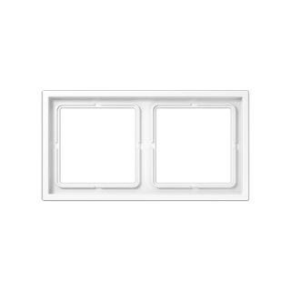 Рамка двухместная Jung LSZ982BFWW