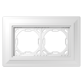 Рамка двухместная Jung PA982G125-0