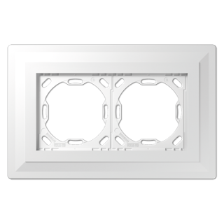 Рамка двухместная Jung PA982G125-3