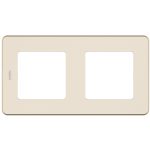 Рамка двухместная Legrand Inspiria 673941