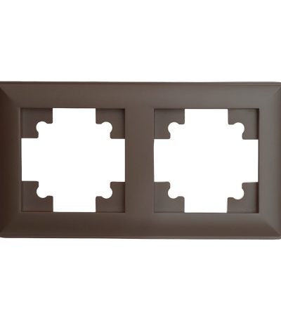 Рамка двухместная Stekker PFR00-7002-04 Катрин 39818