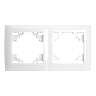 Рамка двухместная Stekker PFR00-9012-01 Эрна Элегант 49630