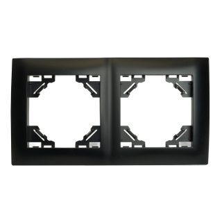 Рамка двухместная Stekker PFR00-9012-03 Эрна Элегант 49662