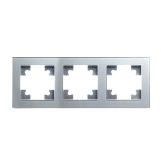 Рамка горизонтальная 3-местная Stekker Катрин 39533