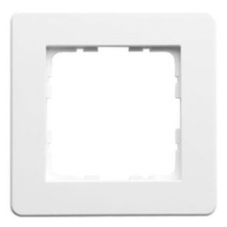 Рамка Jasmart G-Flex 1-постовая белый глянцевый поликарбонат G1101W