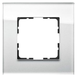 Рамка Jasmart G-Glass 1-постовая G1001GW