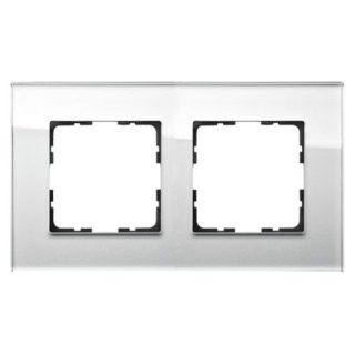 Рамка Jasmart G-Glass 2-постовая G1002GW