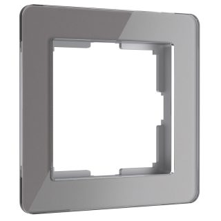 Рамка на 1 пост Werkel Acrylic графит 4690389184833 W0012704