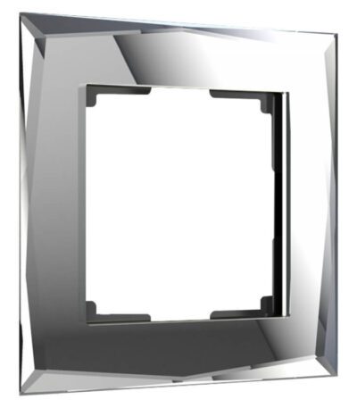 Рамка на 1 пост Werkel Diamant зеркальный W0011220 4690389158803