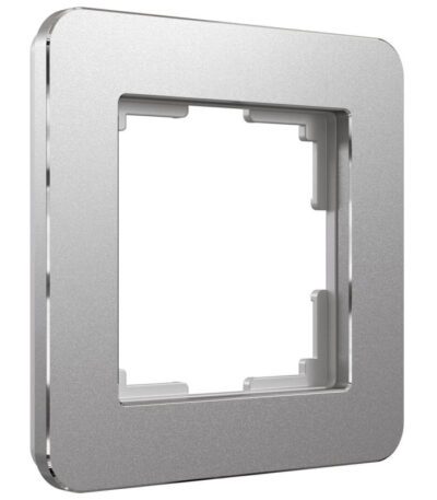 Рамка на 1 пост Werkel Platinum алюминий 4690389184413 W0012606