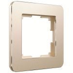 Рамка на 1 пост Werkel Platinum шампань 4690389184437 W0012611