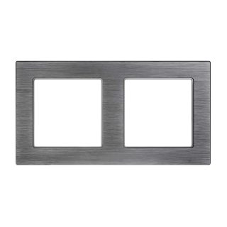 Рамка на 2 поста Arlight FRM-PRESTO-ALS-2-GR 043856