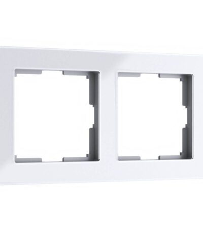 Рамка на 2 поста Werkel Acrylic белый 4690389184840 W0022701