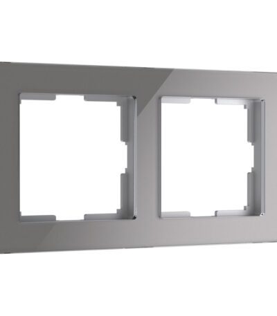 Рамка на 2 поста Werkel Acrylic графит 4690389184864 W0022704