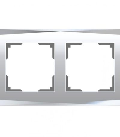 Рамка на 2 поста Werkel Diamant зеркальный W0021220 4690389158827