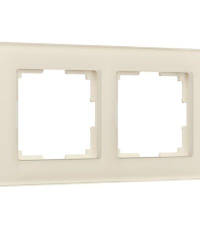 Рамка на 2 поста Werkel Favorit молочный 4690389183409 W0021141