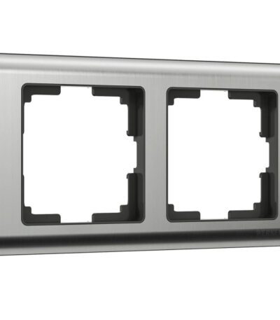 Рамка на 2 поста Werkel Metallic глянцевый никель W0021602 4690389159039