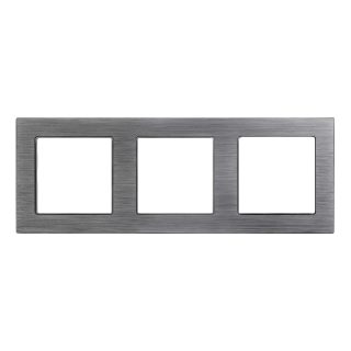 Рамка на 3 поста Arlight FRM-PRESTO-ALS-3-GR 043858