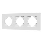 Рамка на 3 поста пластиковая Arlight FRM-PERIO-PL-3-WH 049754
