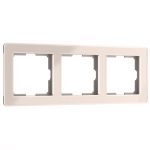 Рамка на 3 поста Werkel Acrylic айвори 4690389186295 W0032743