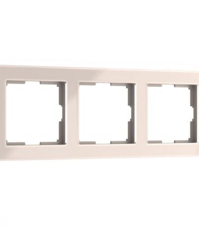 Рамка на 3 поста Werkel Acrylic айвори 4690389186295 W0032743