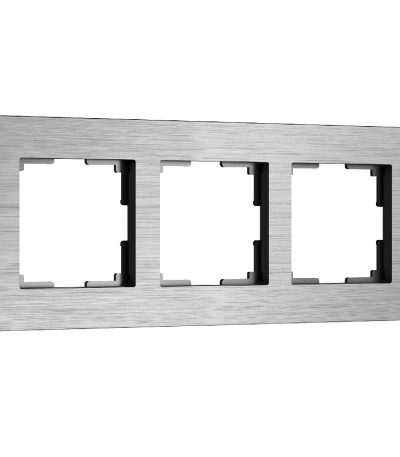 Рамка на 3 поста Werkel AluMax 4690389204067 W0033506 a066326