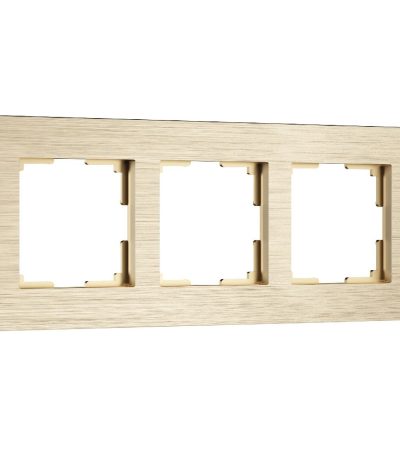 Рамка на 3 поста Werkel AluMax 4690389204081 W0033511 a066335