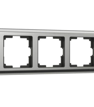 Рамка на 3 поста Werkel Metallic глянцевый никель W0031602 4690389159053