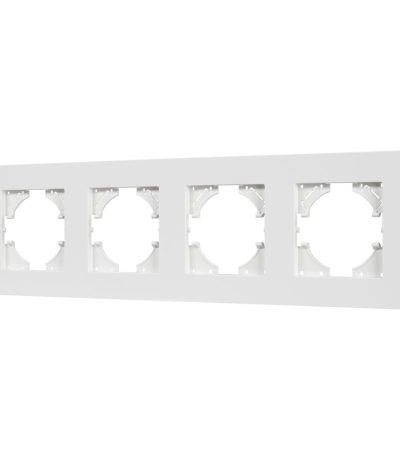 Рамка на 4 поста пластиковая Arlight FRM-PERIO-PL-4-WH 049758