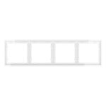 Рамка на 4 поста Voltum S70 VLS100401