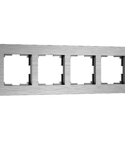 Рамка на 4 поста Werkel AluMax 4690389204098 W0043506 a066328
