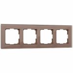 Рамка на 4 поста Werkel Favorit латте 4690389183454 W0041142