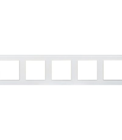 Рамка на 5 постов Arlight FRM-GLARE-GS-5-WH 043805
