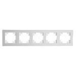 Рамка на 5 постов Stekker Катрин GFR00-7005-01М 49598