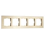 Рамка на 5 постов Werkel AluMax W0053511 4690389214363 a069967