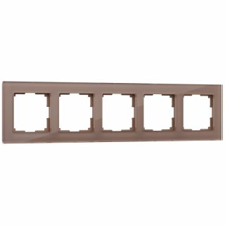 Рамка на 5 постов Werkel Favorit латте 4690389183478 W0051142