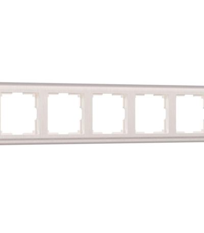 Рамка на 5 постов Werkel Stream перламутровый W0052113 4690389162534