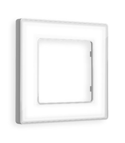 Рамка одноместная Ambrella Volt Arctic AF580131