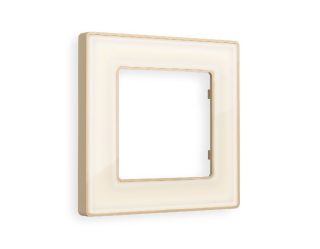 Рамка одноместная Ambrella Volt Arctic AF580341