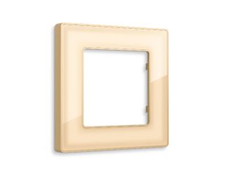 Рамка одноместная Ambrella Volt Arctic AF580601