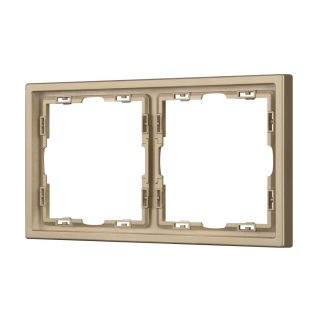 Рамка пластиковая Arlight FRM-NOBE-SFPL-2-GD 054217