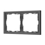 Рамка пластиковая Arlight FRM-NOBE-SFPL-2-GR 054218